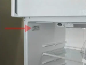 model number refrigerators
