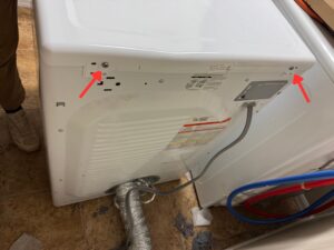 Dryer top lead removal