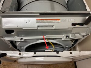 Samsung dryer door lock connector